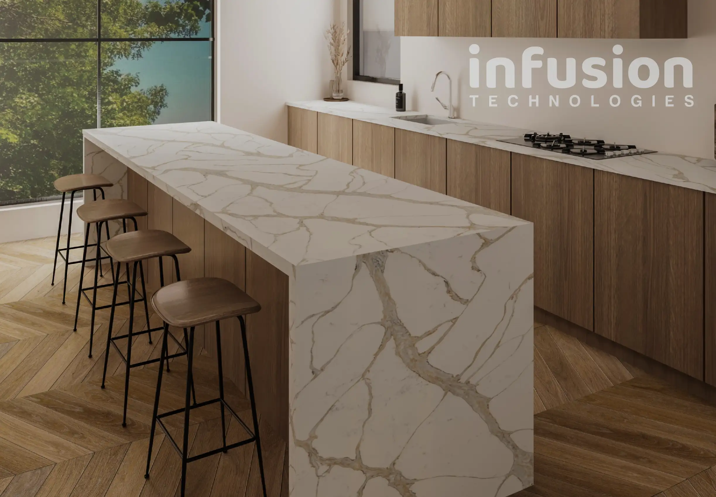 Realistic 3D rendering and texture mapping