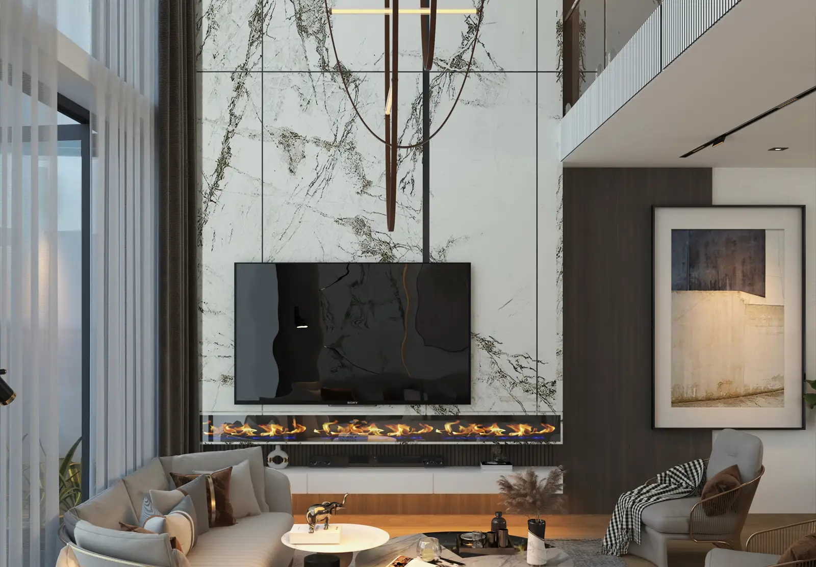 3D interior and exterior architectural designs